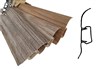 EGIBI Vinyl podlaha Soklová lišta PVC d.2,5m CALGARY